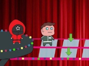 Squid Survival: Light Runner Game