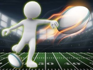 Stickman Rugby Run And Kick: Sports Game
