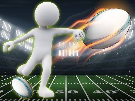 Stickman Rugby Run And Kick: Sports Game - Arcade Game