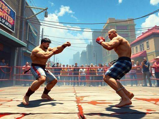 Real Street Fighter 3D - Action Fighting Game Online Arcade Game