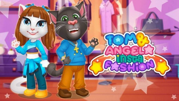 Tom and Angela Insta Fashion: Dress Up Game - Fashion Game