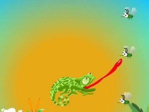 Chameleon Want Eat Online Puzzle Game