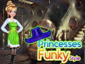 Princesses Funky Style Fashion Game Online