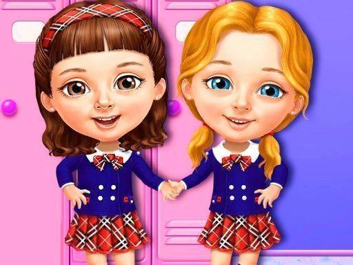 Sweet Baby Girl Cleanup: Messy School Cleaning Game - Kids Cleaning Game
