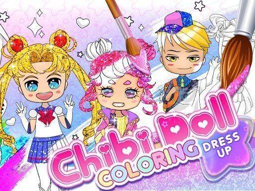 Chibi Doll Coloring & Dress Up: Anime Avatar Maker - Dress Up Game