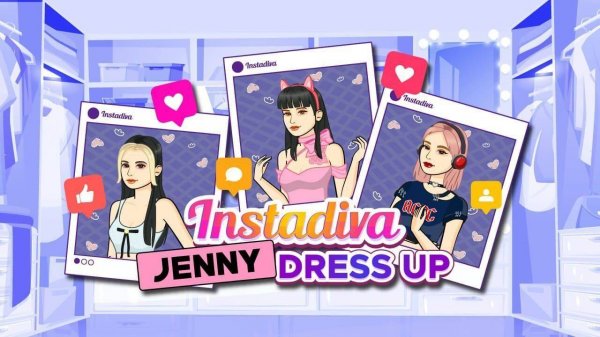 Instadiva Jenny Dress Up Game - Fashion Game
