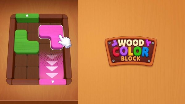Wood Color Block Puzzle Game - Puzzle Game