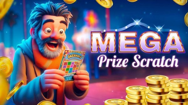Mega Prize Scratch - Fun Card Game: Puzzle Game