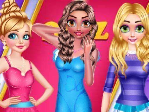 Princess Fashion Quiz Online Dress Up Puzzle Game