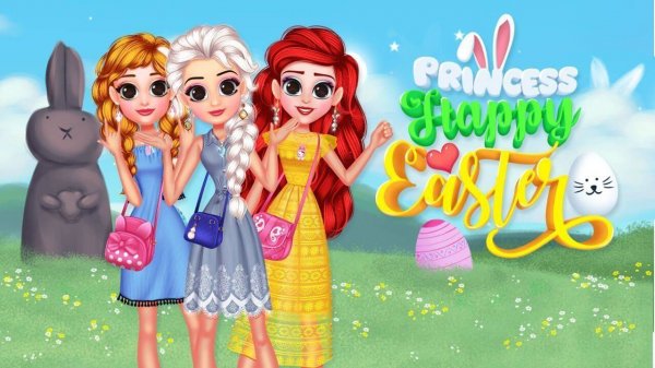 Princess Happy Easter: Party Planning Game - Dress Up and Baking Game