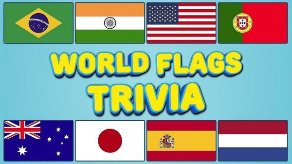 World Flags Trivia: Geography Quiz Game - Puzzle Game
