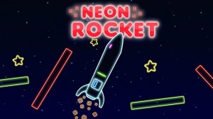 Neon Rocket: Balance Blast Arcade Game
