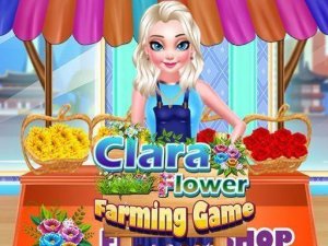 Clara's Flower Garden: Farm & Dress Up Game