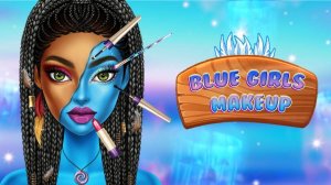 Blue Girls Makeup Game: Beauty Salon & Fashion