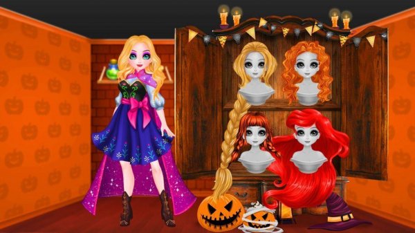 Cute Witch Princess: Halloween Dress Up Game - Dress Up Game