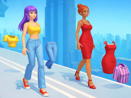 Style Runway Queen Action Game