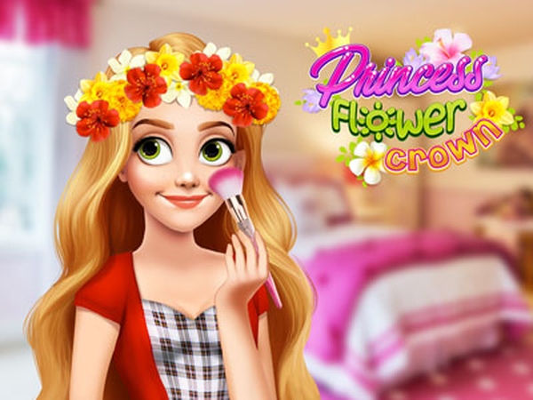 Princess Floral Dress Up Game