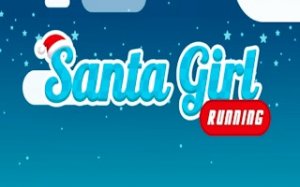 Santa Girl Holiday Dash Runner