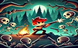Skeleton Surge: Halloween Casual Party Game - Arcade Game