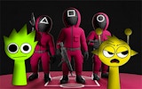 Squid Game Sprunki FNF Battle - Rhythm Music Game