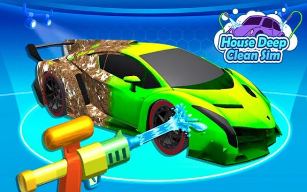 House Deep Clean Simulator Online Game Relaxation Game