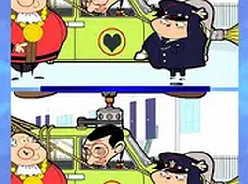 Mr Bean Find the Differences Puzzle